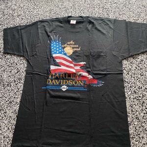 Vintage 1989 Harley Davidson Waipahu, Hawaii An American legend T-shirt L
